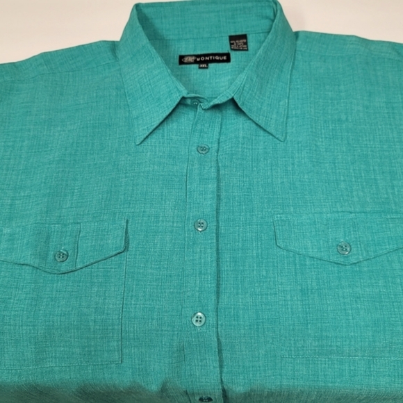 Men's Two Piece Shirt and Pants Set - Picture 4 of 9